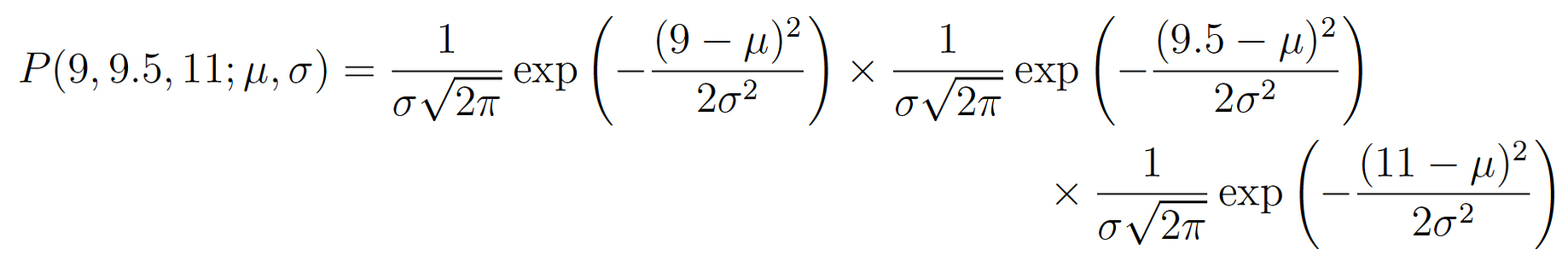 Probability Concepts Explained Maximum Likelihood Estimation By Jonny Brooks Bartlett Towards Data Science Probability Concepts Explained Maximum Likelihood Estimation By Jonny Brooks Bartlett Towards Data Science