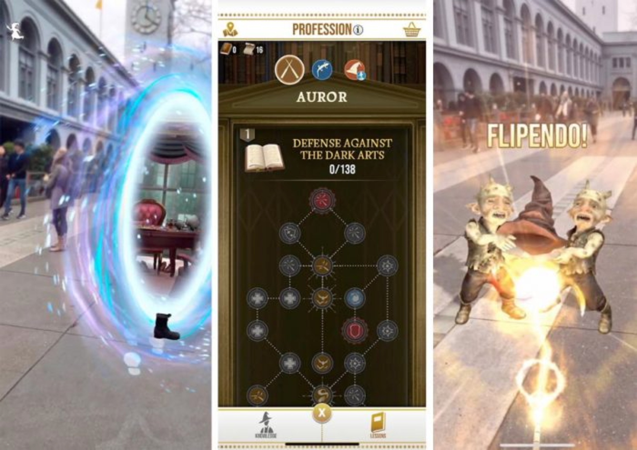 harry potter ar game