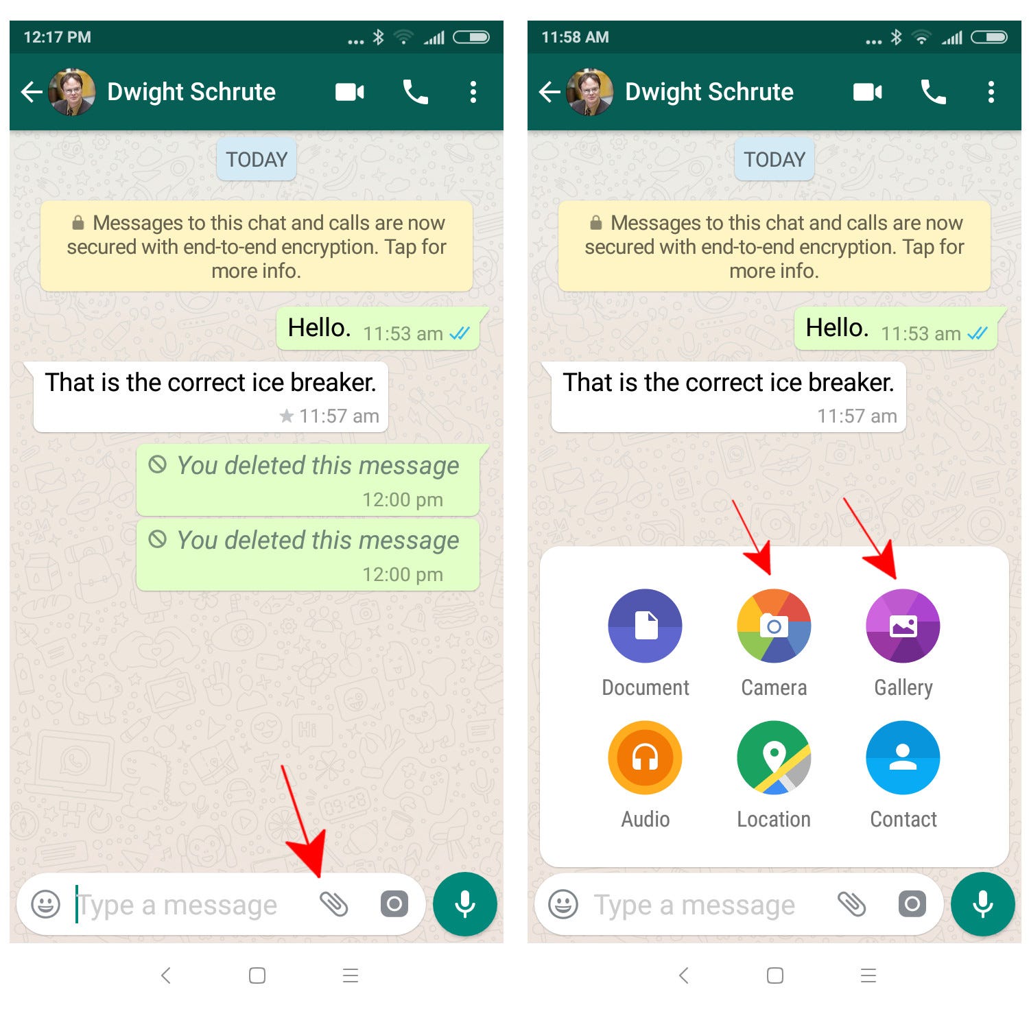 How Do I Send Messages Photos And Videos With Whatsapp On Android By Techkaghar Medium