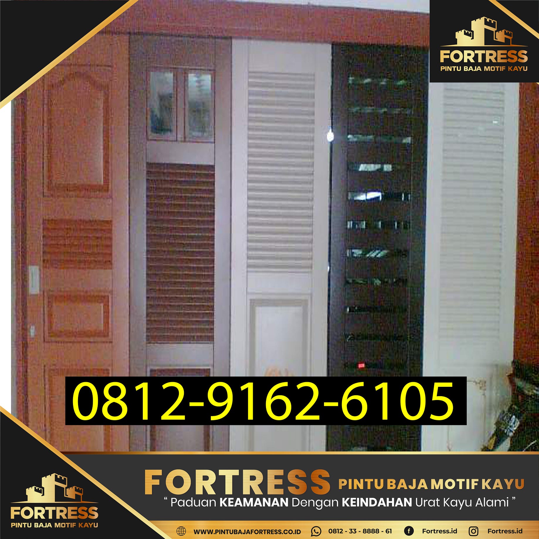 0812 9162 609 Fortress Pintu Besi Lipat Pintu Garasi Mobil Harga Pintu Garasi Sliding Besi Pintu Garasi Besi Dorong Samarinda By Supplierpintubesibaja Medium