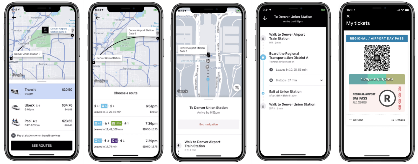 Expanding Transit Options on Uber  by Chris Pangilinan  Uber 