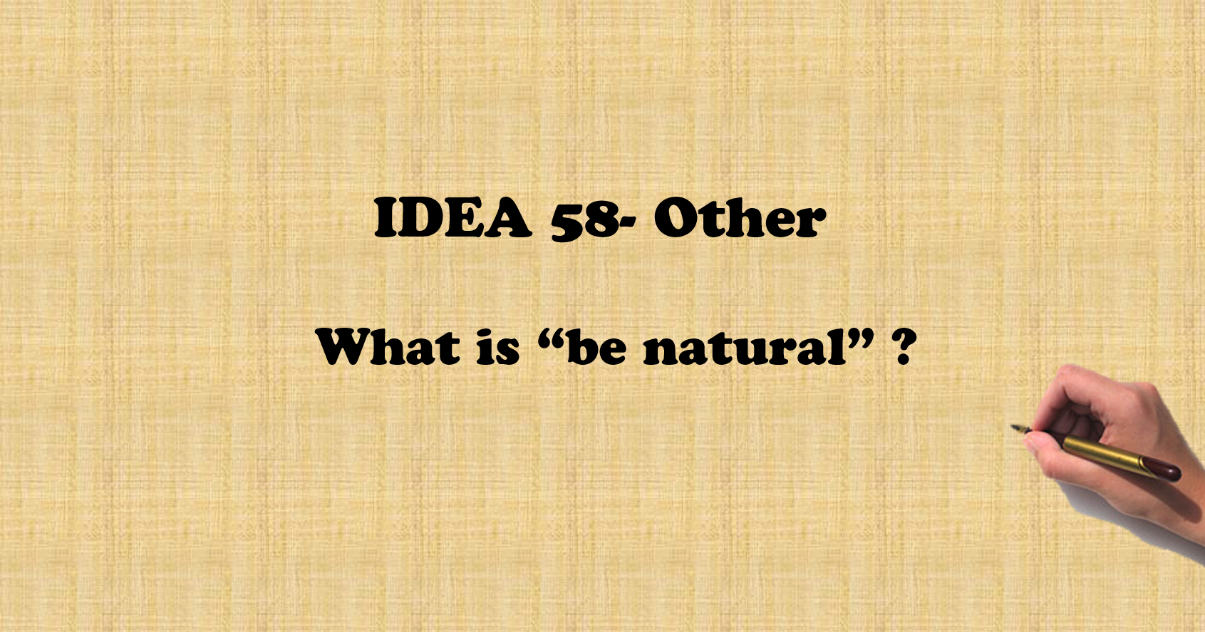 Idea 58 Dai Vernon說的自然動作 Be Natural 到底是甚麼 By 朱騏 魔術好點子 Medium Idea 58 Dai Vernon說的自然動作 Be Natural 到底是甚麼 By 朱騏 魔術好點子 Medium