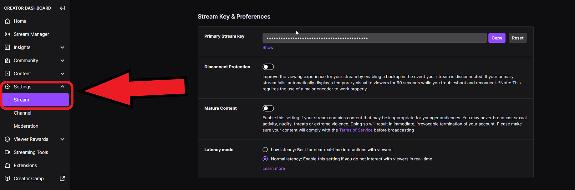 Where To Find Your Twitch Stream Key By Ethan May Streamlabs Blog