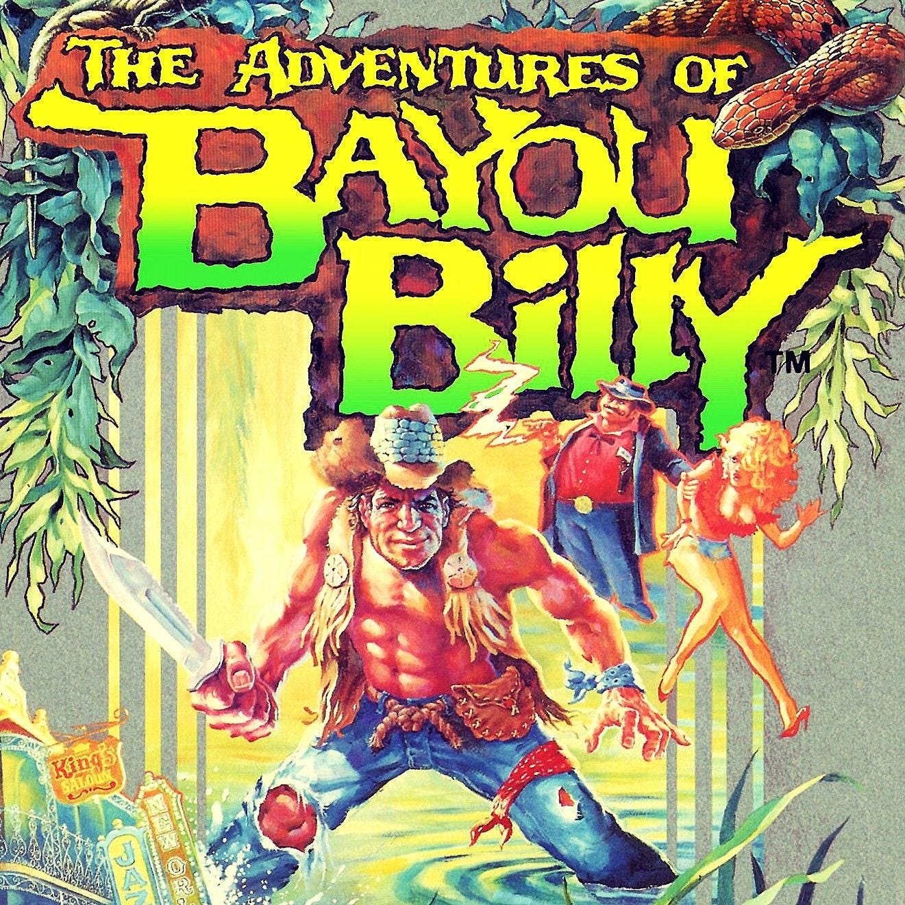 nes bayou billy