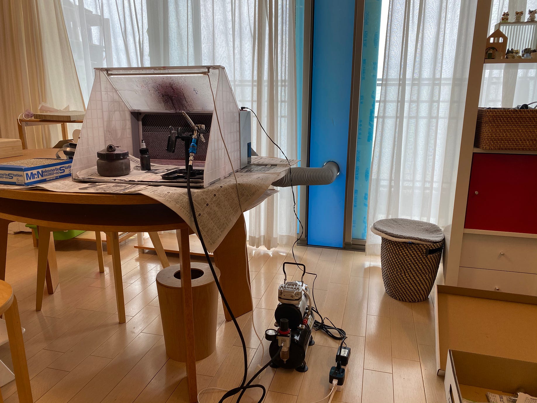 半常設の収納できる自作塗装ブースを作った話 はじめに By Mitsuru Haga Medium