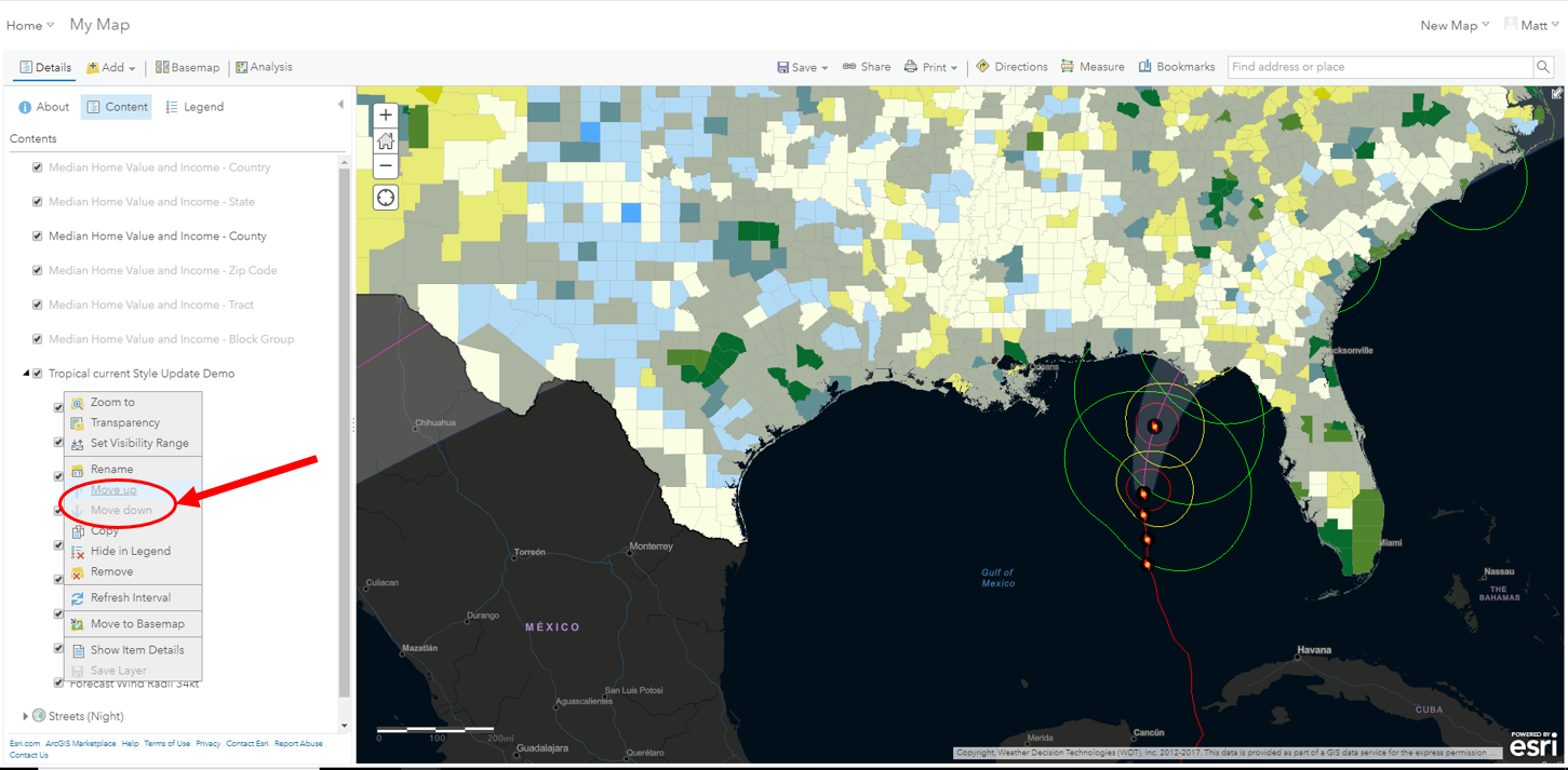 Arcgis Online Won T Let Me Put Feature Layers Below My Map Services In A Web Map What Am I Doing Wrong By Matt Gaffner Medium