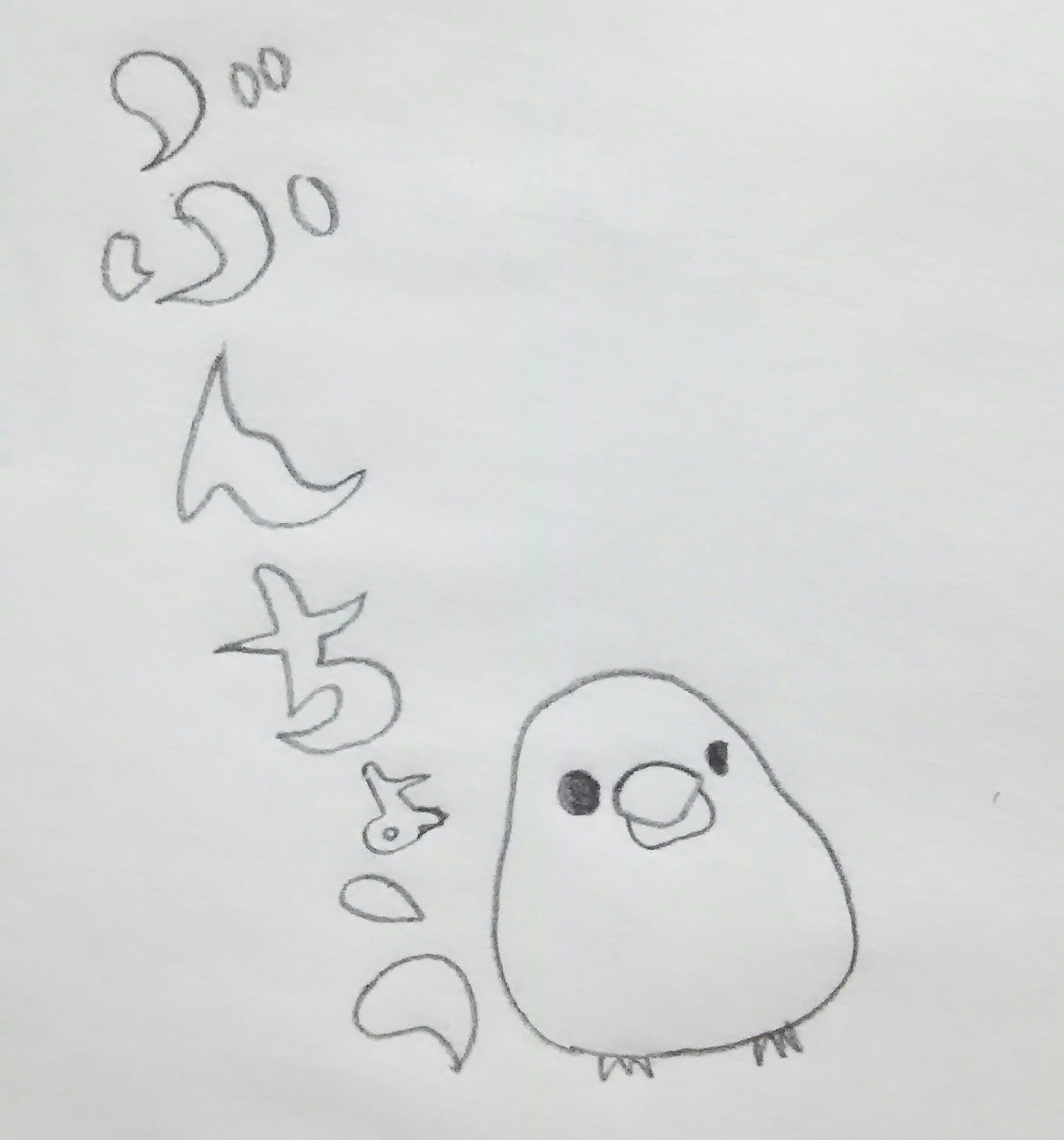 鳥を Part よくある文鳥のイラスト 笑 白くてもちもちの文鳥愛してるよ By まさこ Medium 鳥を Part よくある文鳥のイラスト 笑 白くてもちもちの文鳥愛してるよ By まさこ Medium