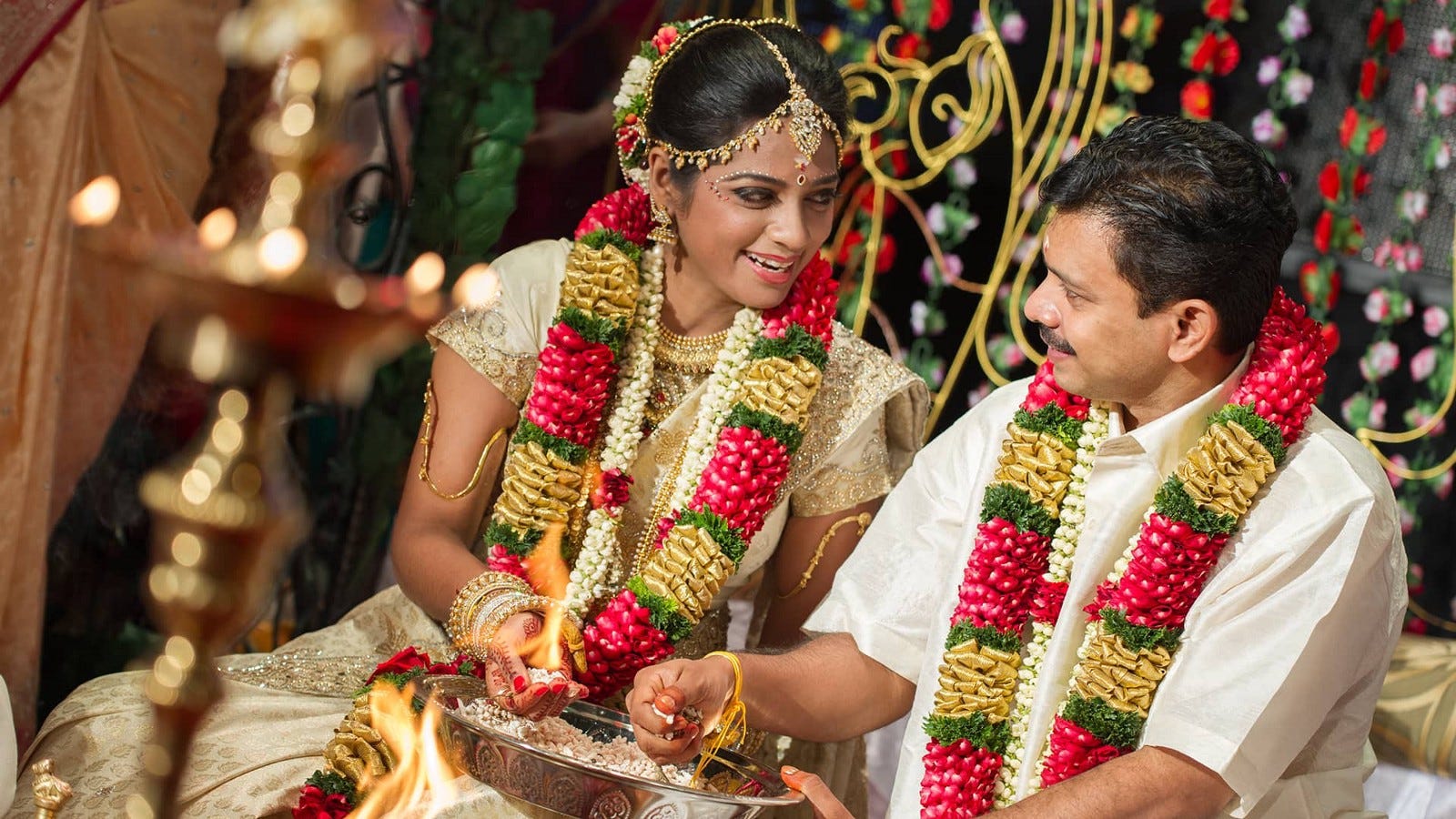 tamil wedding dress for girl