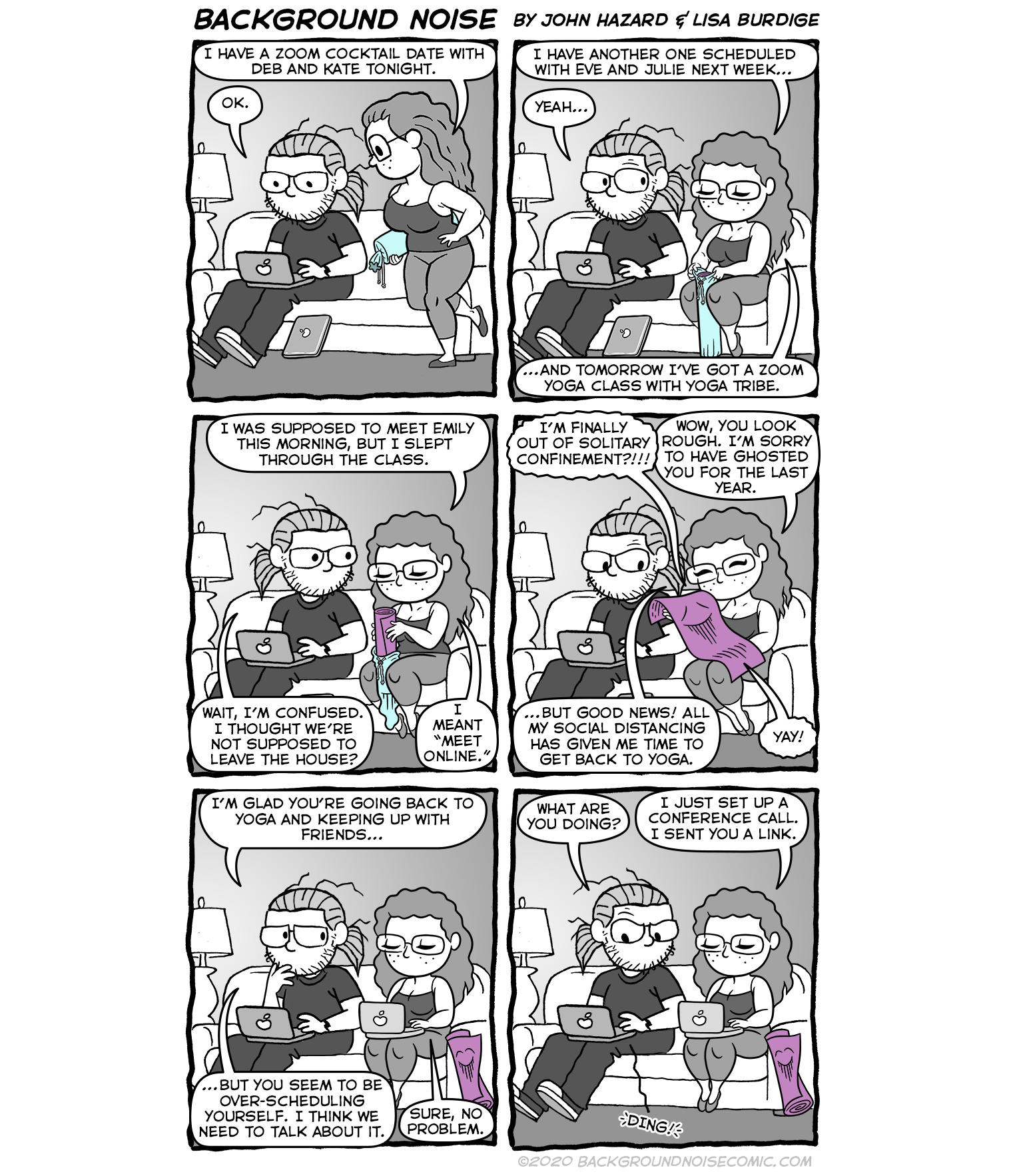 Shut Down The Cycle Of Worried Not Worried By Background Noise Comics Medium