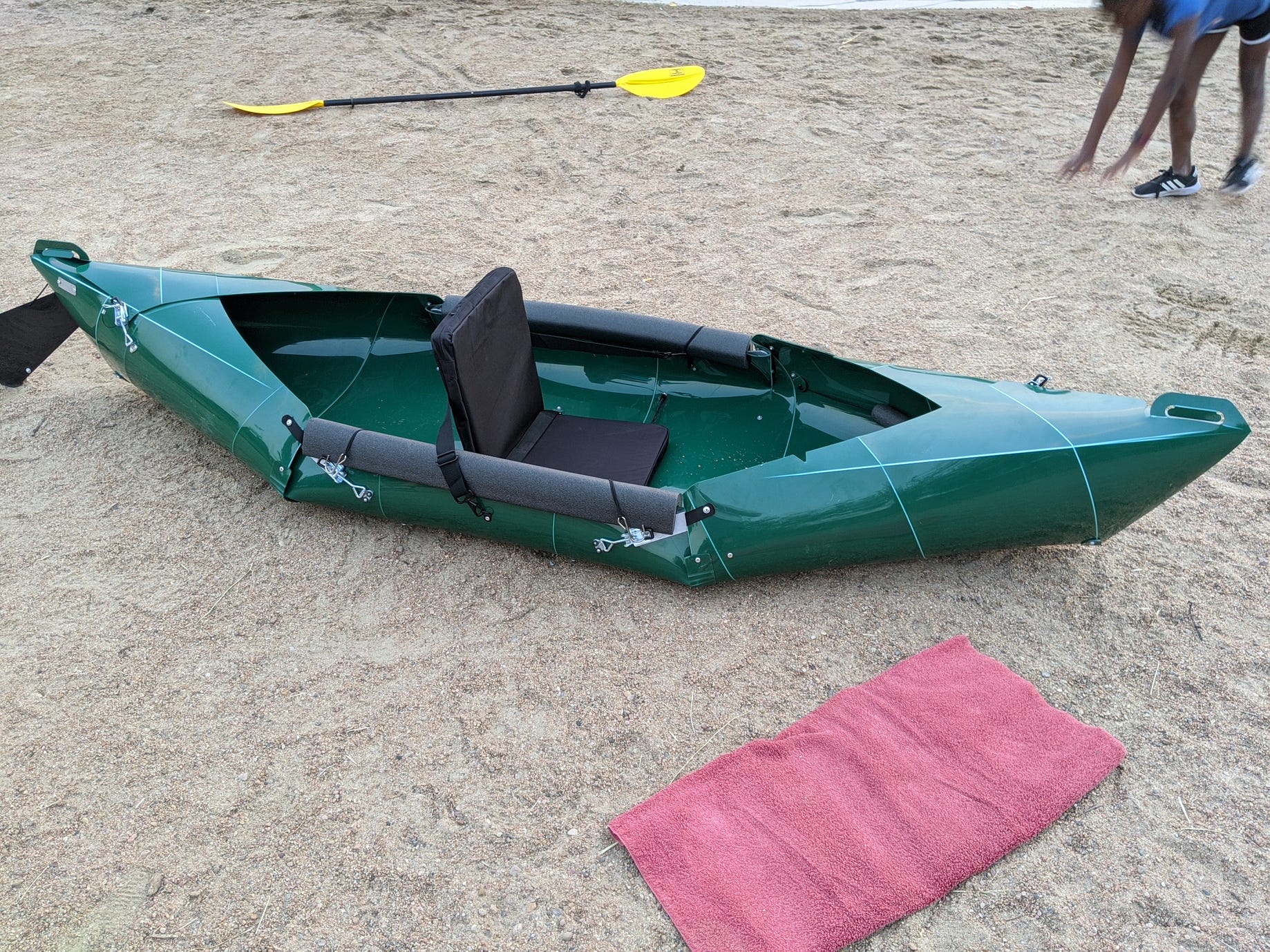 Tucktec Folding Kayak Review. A newbie's experience with her first… | by  Brynn Mahnke | Farther Outdoors | Medium
