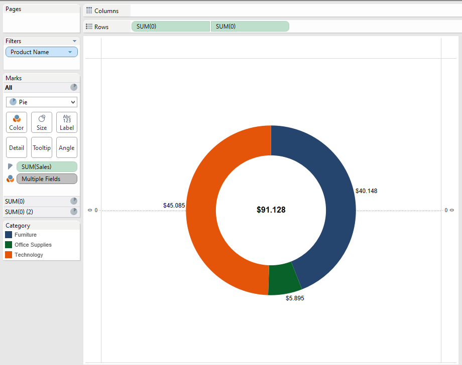 Pie Chart Labels Tableau