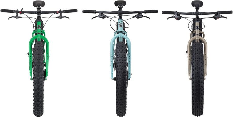 surly fat bike size chart