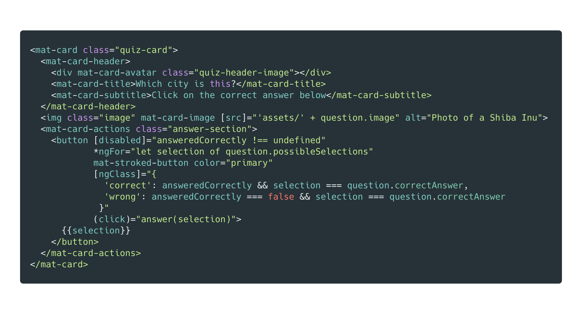 Lazy loading of component in Angular 9