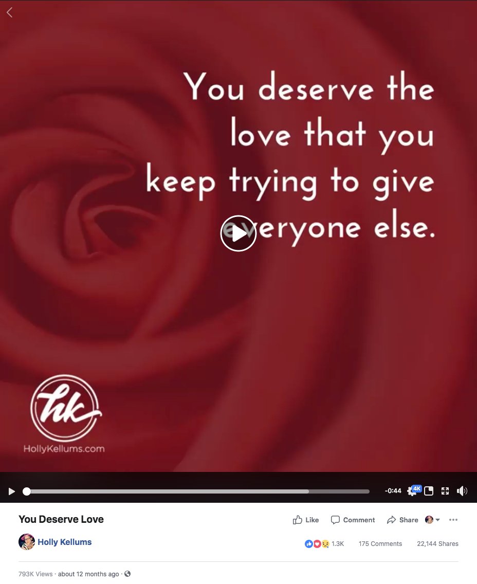You Deserve The Love You Keep Giving Others Holly Kellums Medium