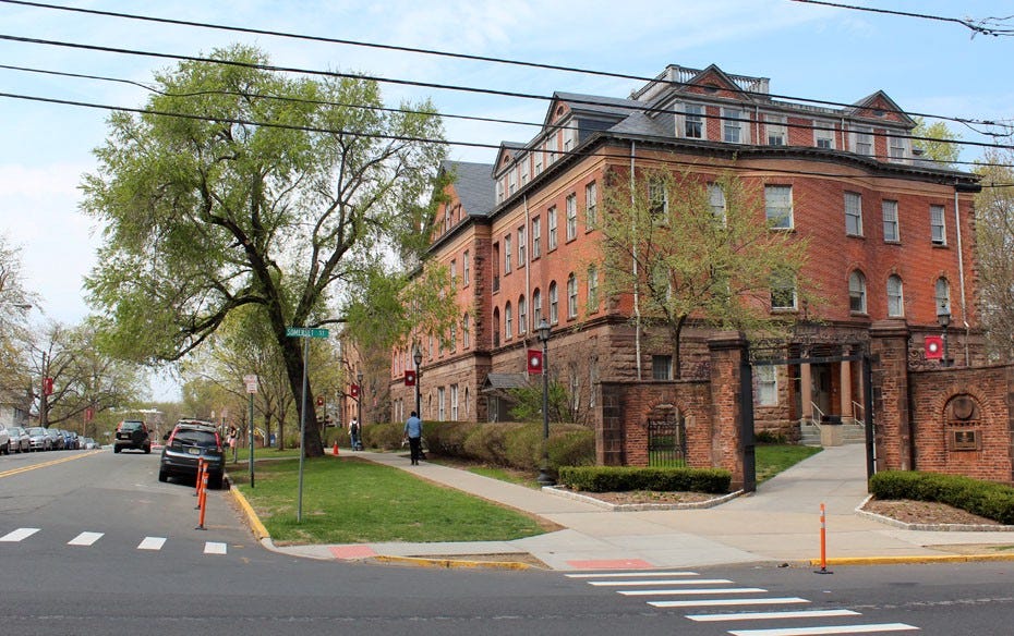 Then and Now A Photographic History of Rutgers’ College Avenue Campus