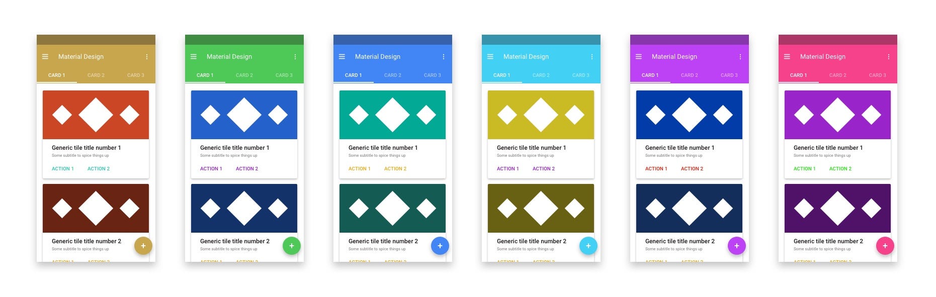 material design apps all look the same