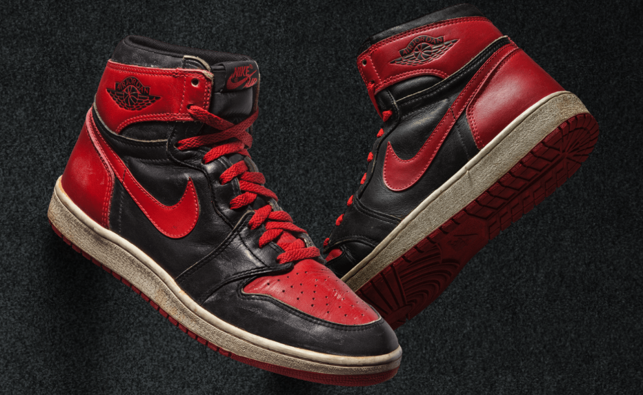 michael jordan patent leather sneakers