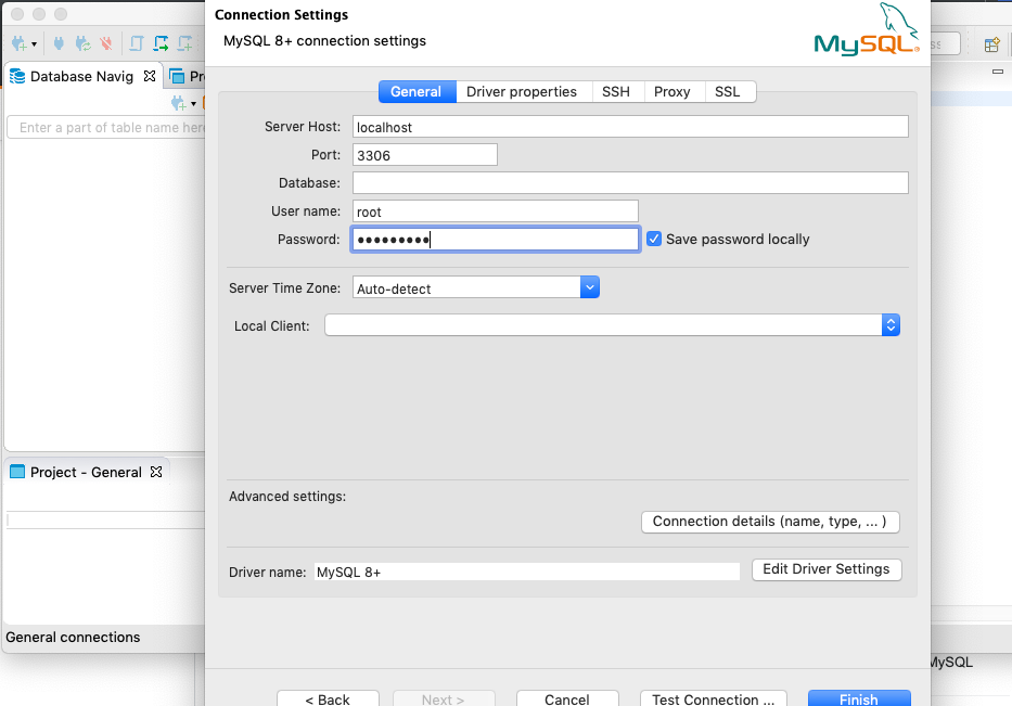 Dbeaver mysql dockers
