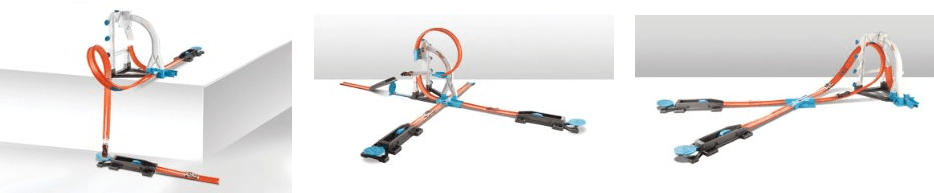 hot wheels track builder system stunt kit playset