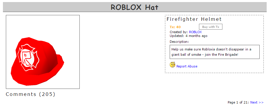 Roblox Old Catalog