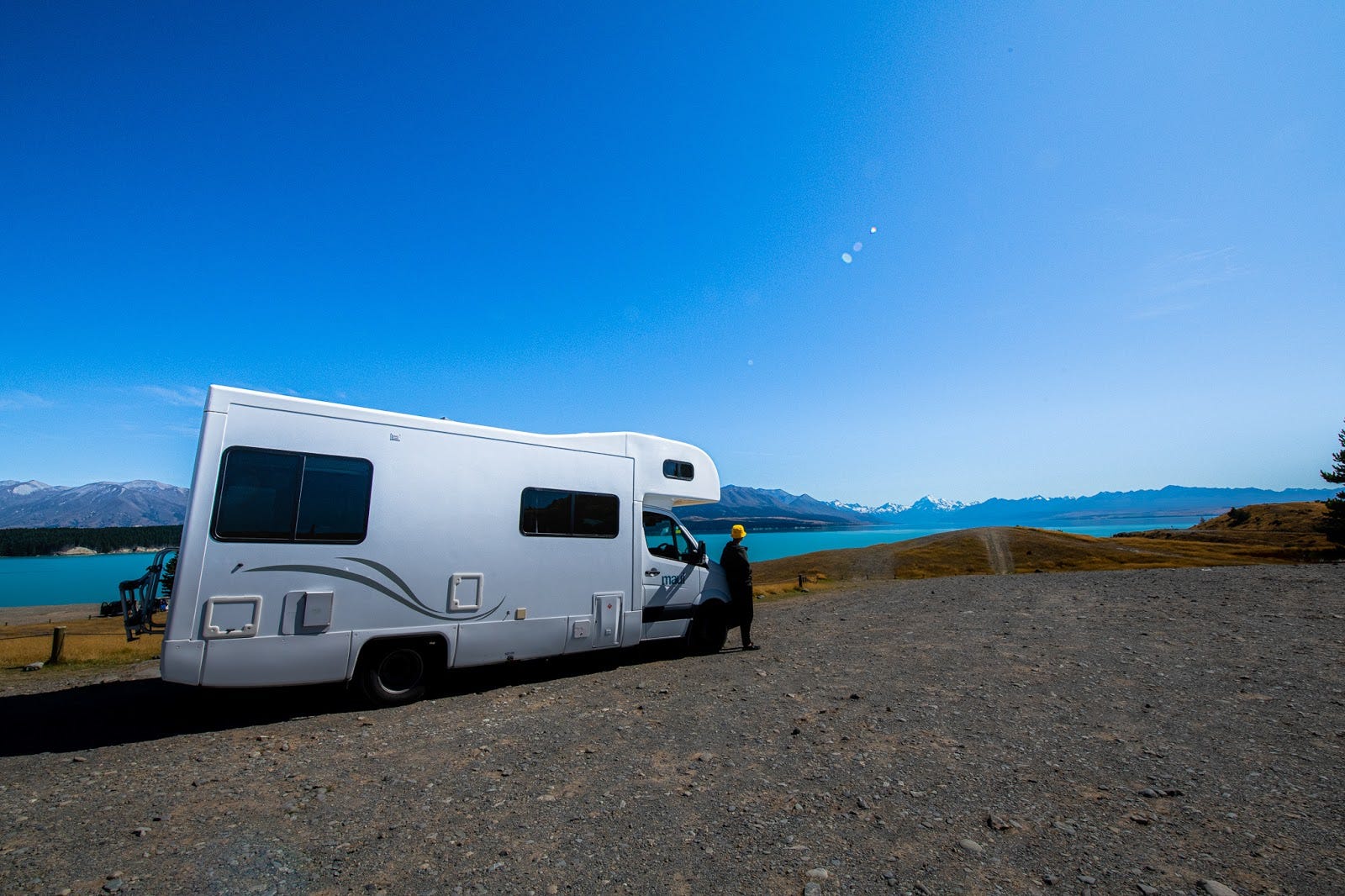 A photo taken near lake Tekapo while I was traveling in New Zealand.