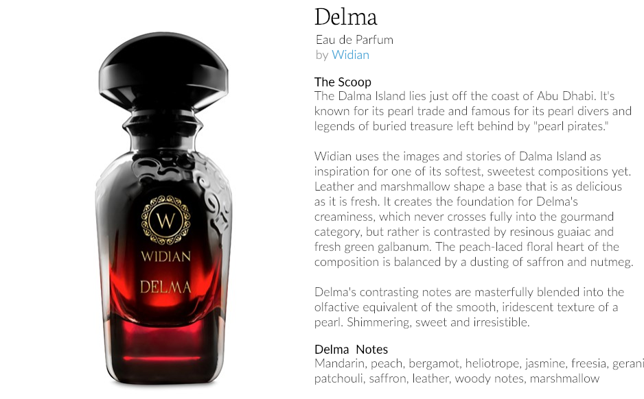 perfume descriptions