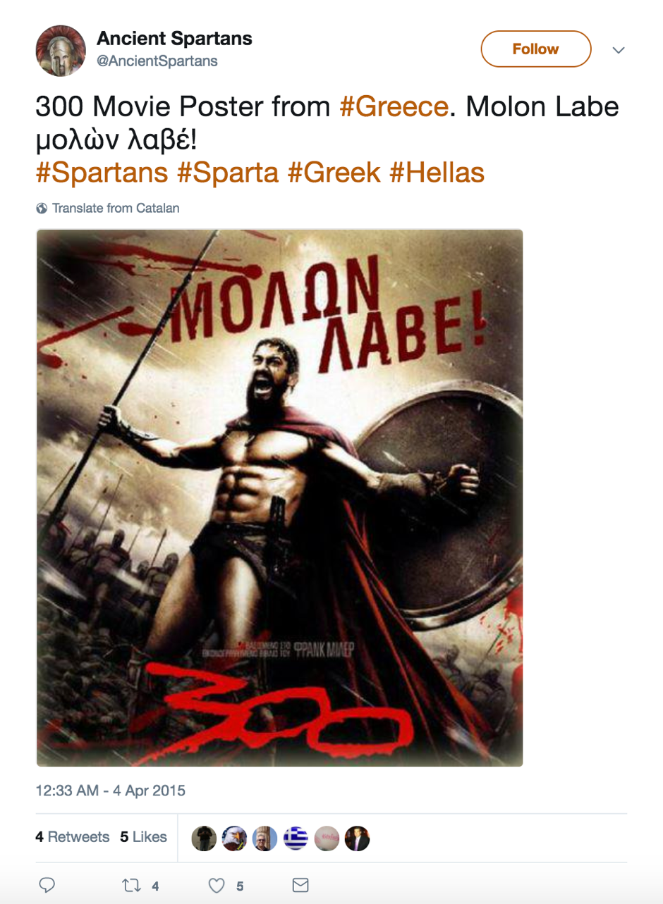 This Is Not Sparta Why The Modern Romance With Sparta Is A By Sarah E Bond Eidolon