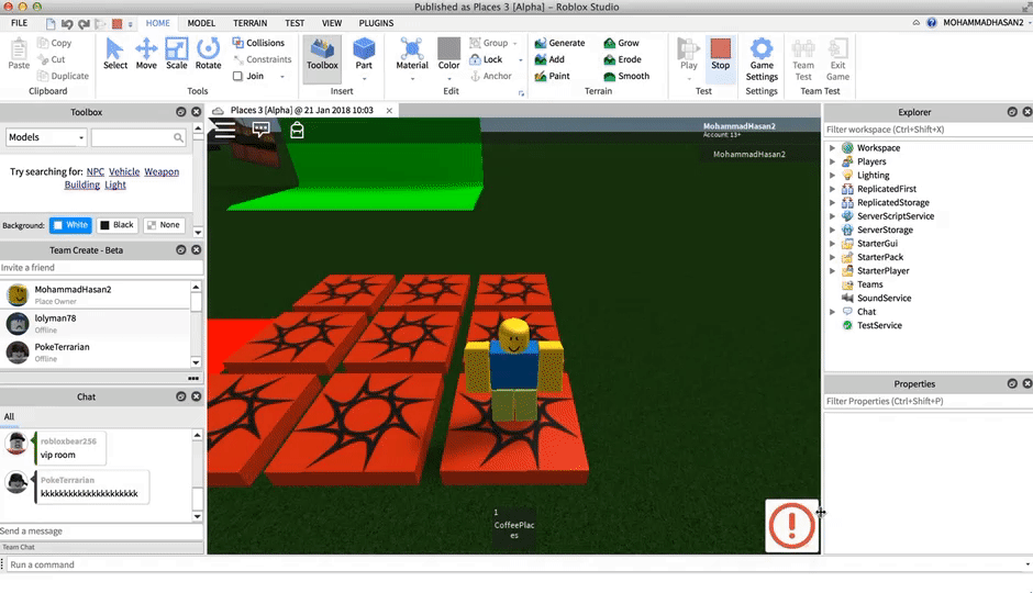 Roblox Reporting System