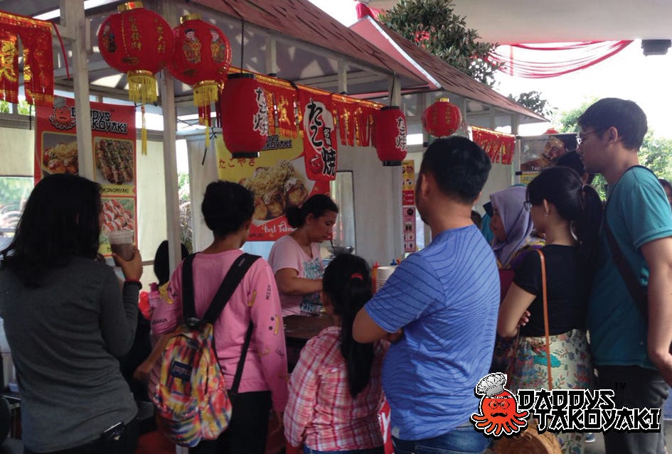 franchise Makanan Takoyaki Jepang