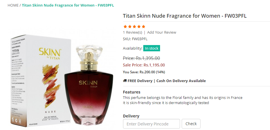 skinn amalfi bleu price