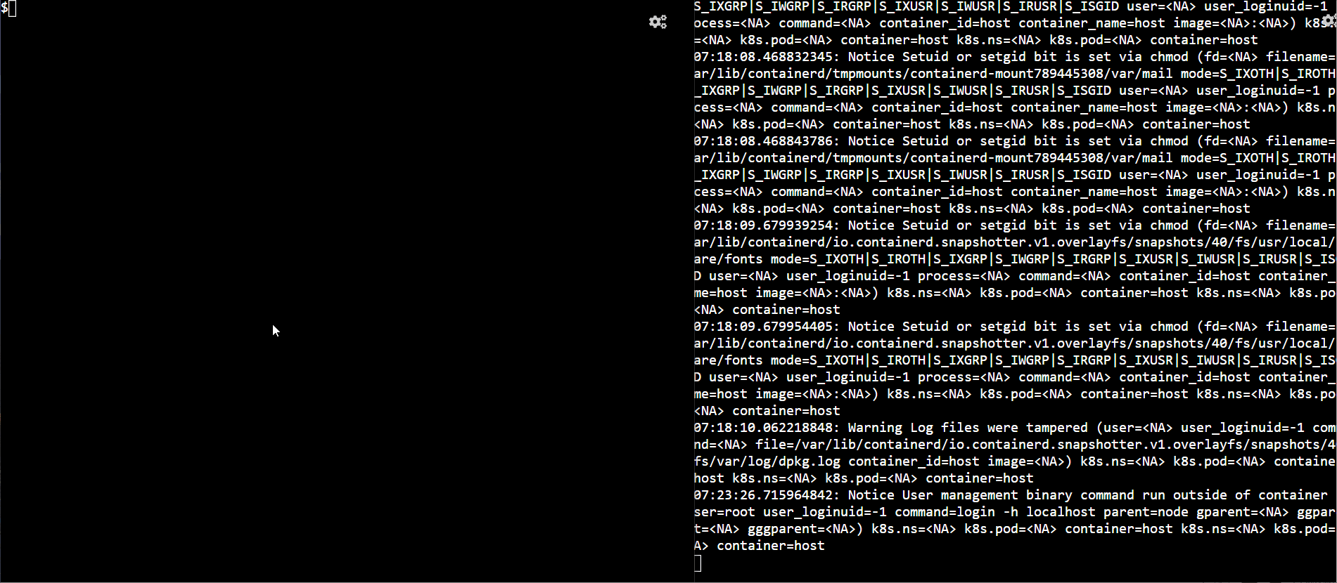 Menguji pada pod NGINX