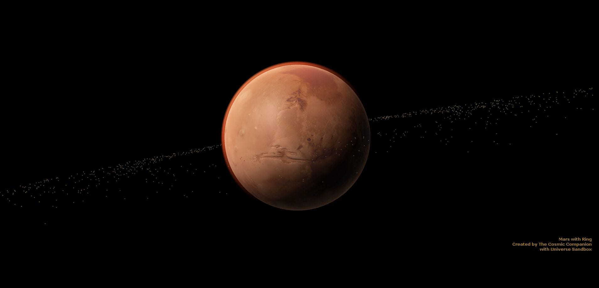 How Mars may have lost several systems of rings over billions of years - 90