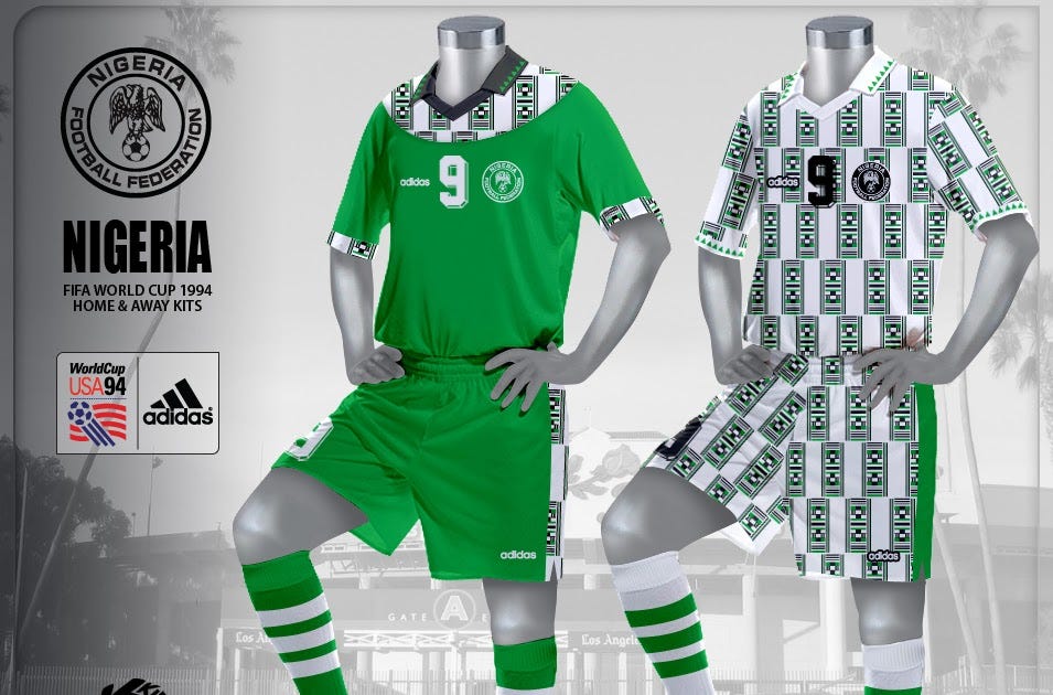 nigeria 1994 jersey