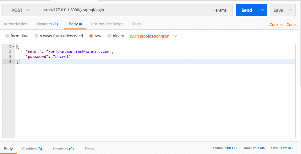 Easy build API using Laravel and GraphQL (JWT  