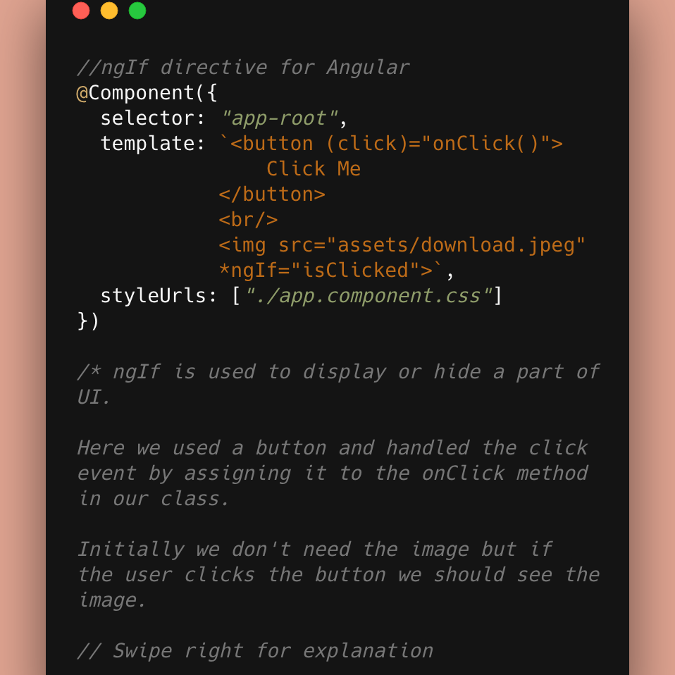 Angular ngIf | by Ashu.js | Medium