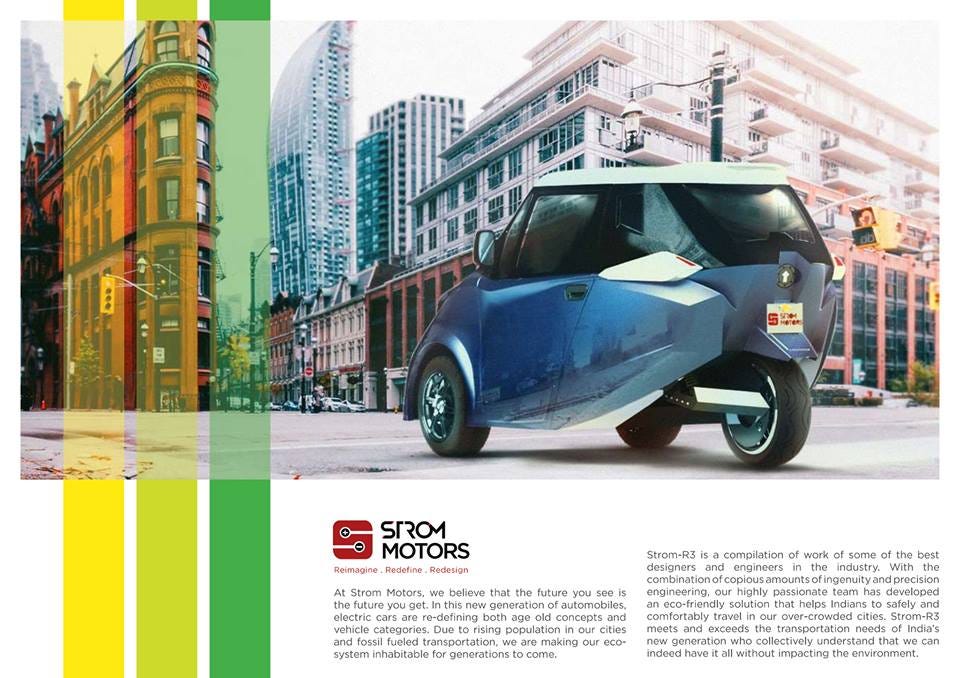 New Generation Vehicles 2 Seater Electric Vehicles Manufacturer From Coimbatore