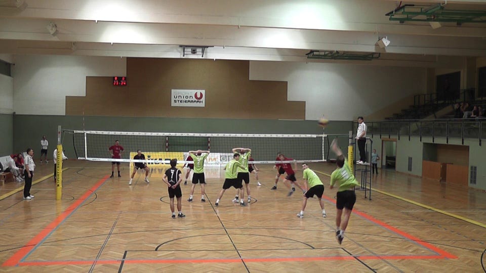 in volleyball