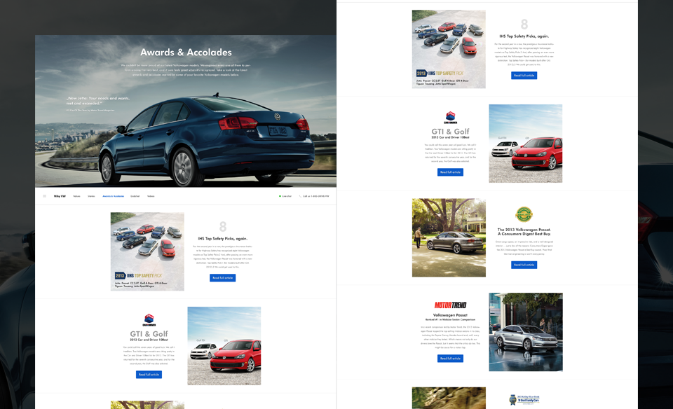Volkswagen media site