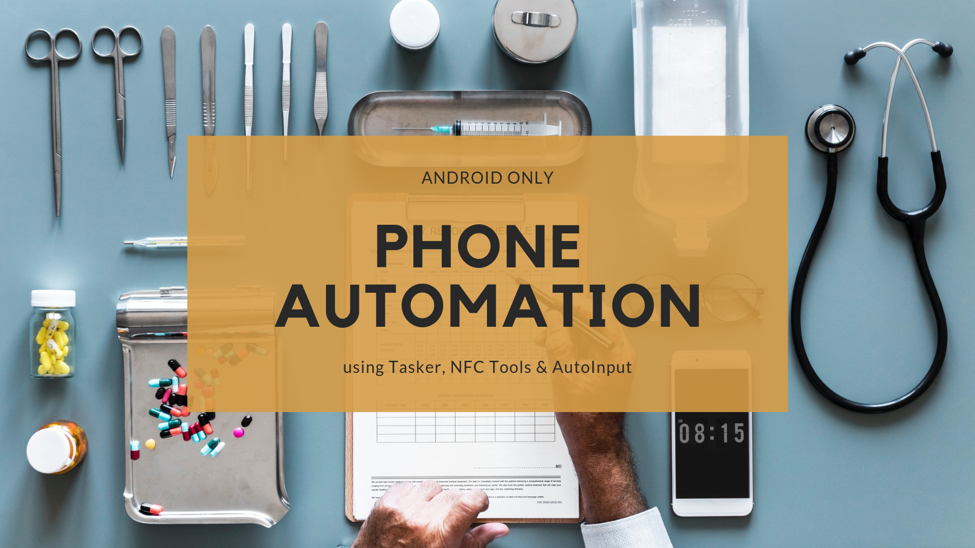 Phone automation — Automate messages with NFC, Tasker & Auto Input in 15 | by Rameez Kakodker Medium
