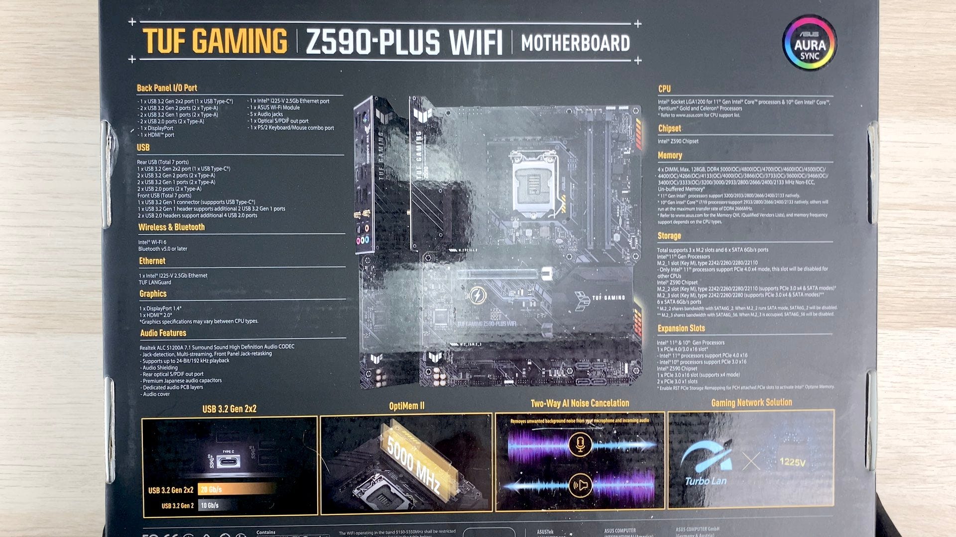 3C／供電給足　表現不俗！ASUS TUF GAMING Z590 PLUS WIFI