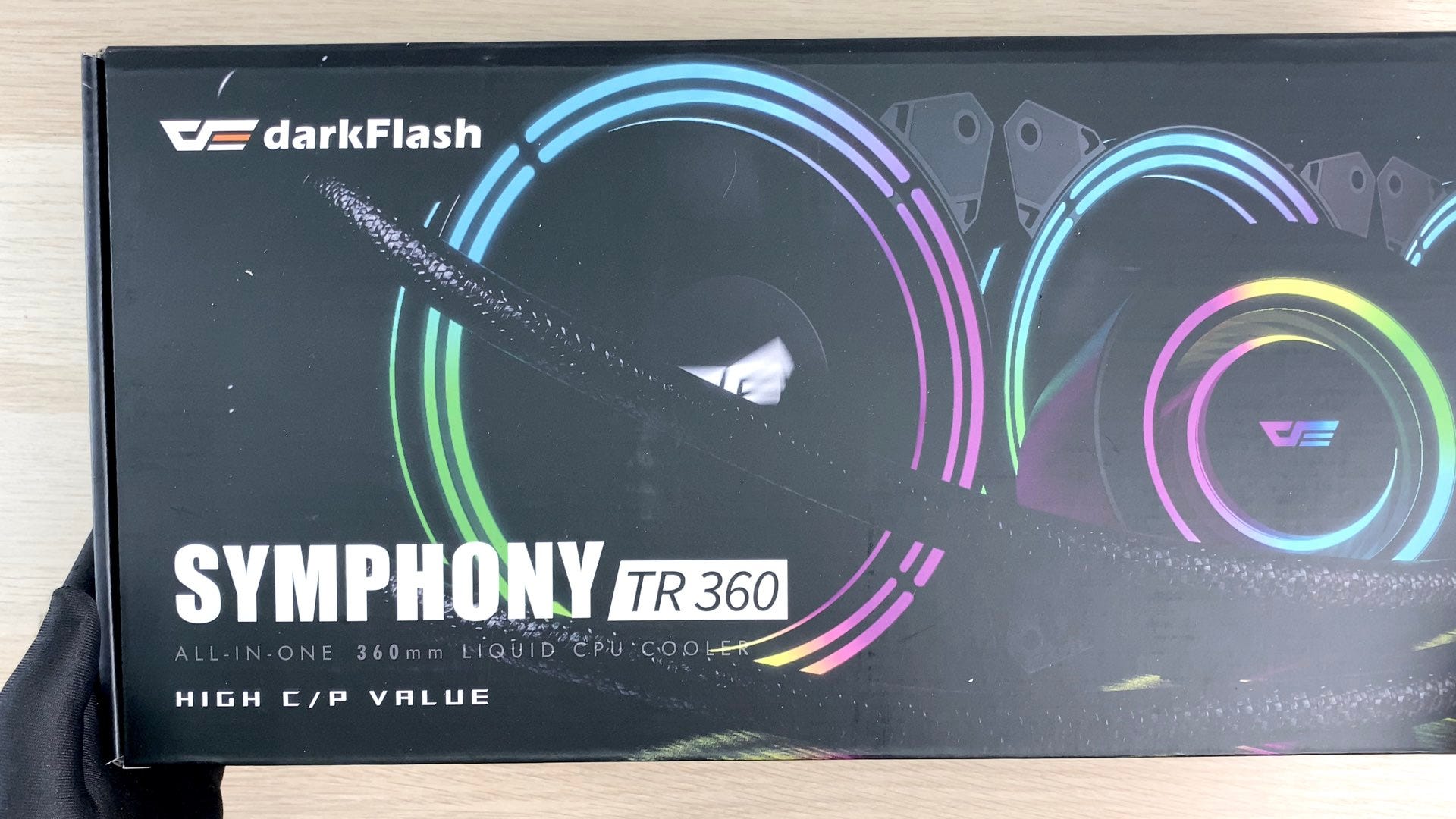 3C／價格客家　用料不差　高 C/P 值　darkFlash SYMPHONY TR360 A-RGB 一體式水冷