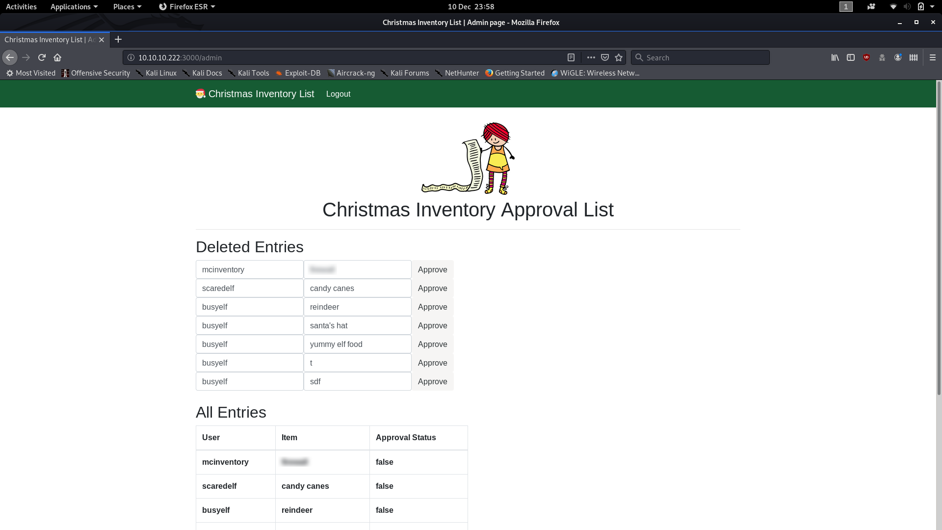 Tryhackme Christmas 2019 Challenge Write Up Muirlandoracle Blog - roblox hackexploit christmas tree 15 cmds wsffgodtpmore