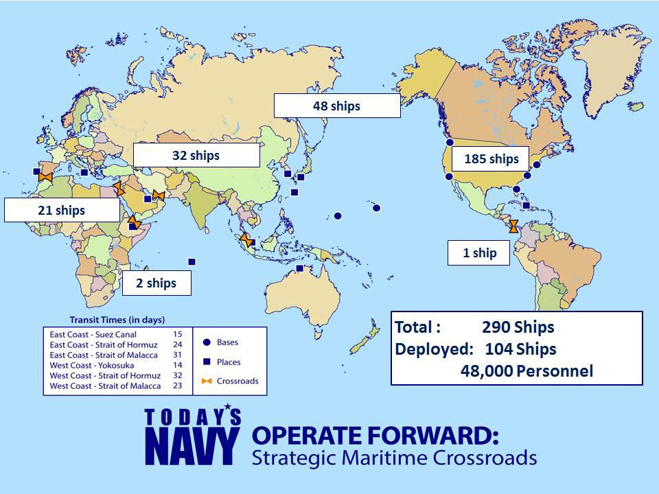 Us Navy Fleet Locations Map