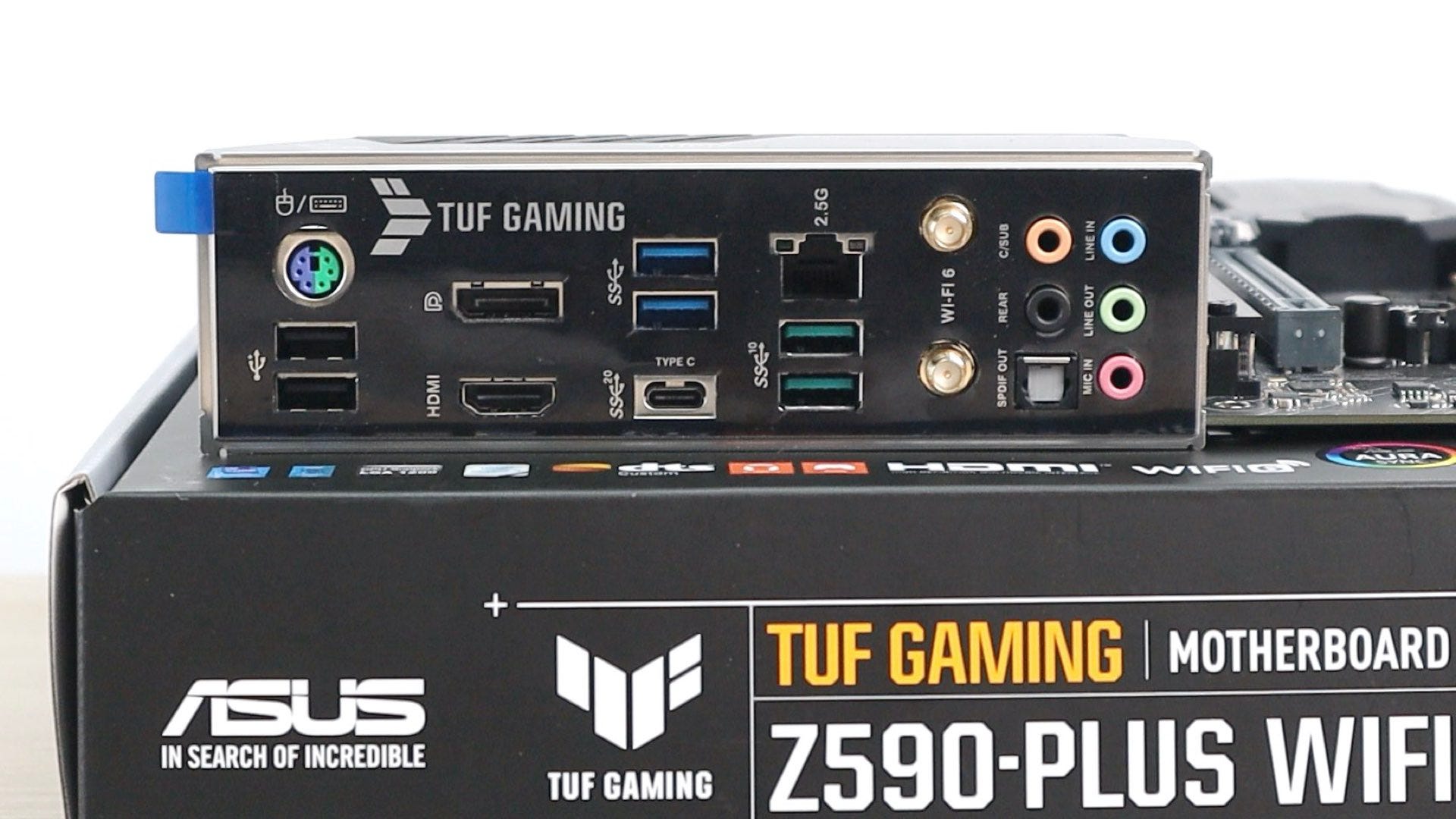 3C／供電給足　表現不俗！ASUS TUF GAMING Z590 PLUS WIFI