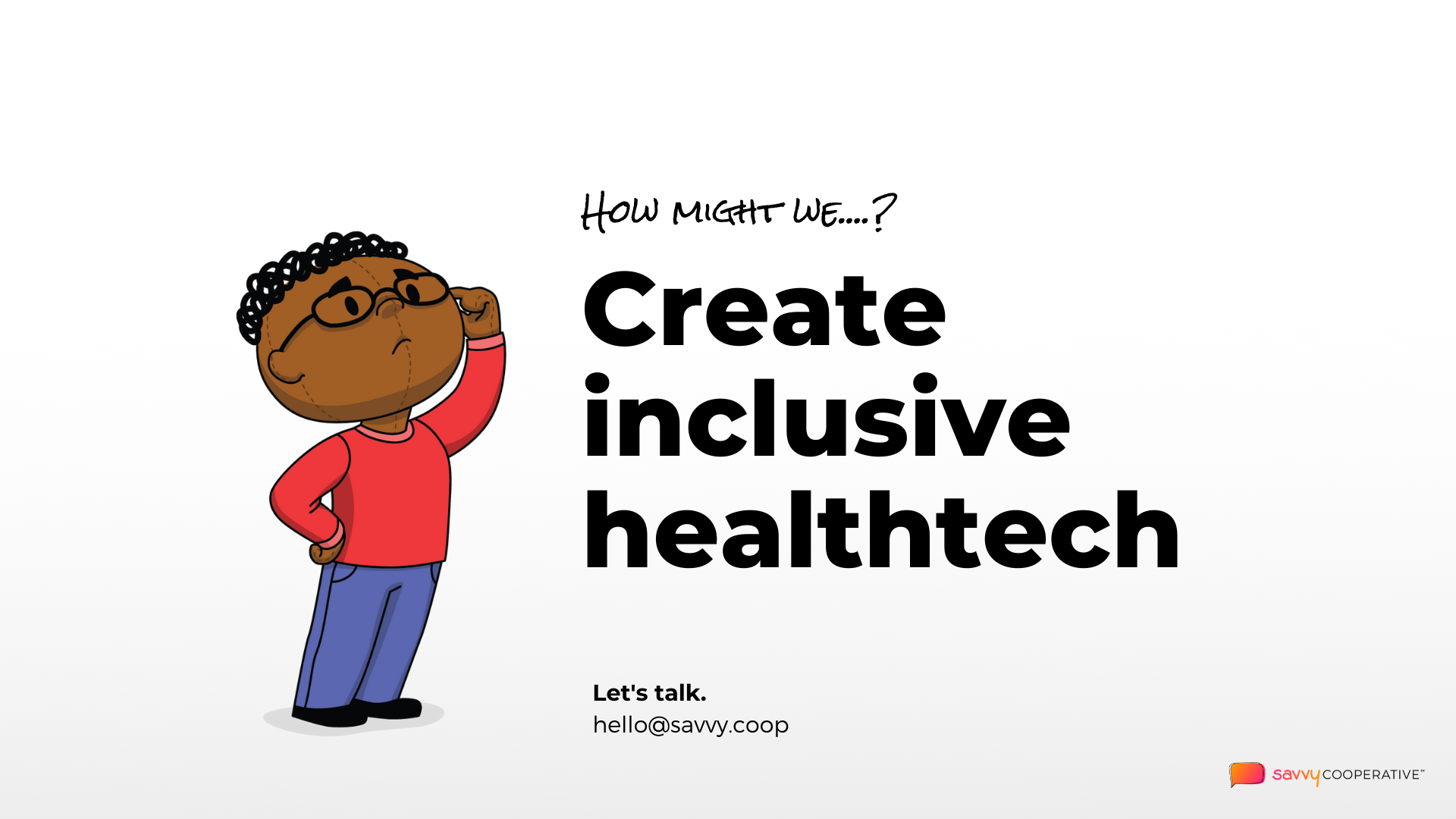 creating inclusive health tech slide