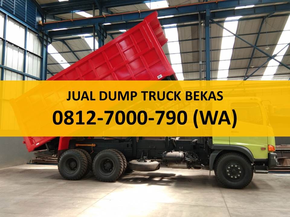 Jual Dump Truck Bekas  Di Pekanbaru  0812 7000 790 WA 