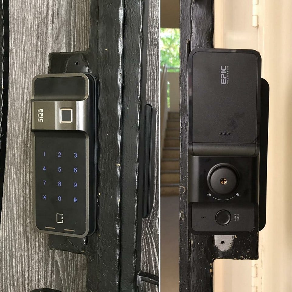 Famous Singapore Gate Digital Lock At Only 599 At Tampines
