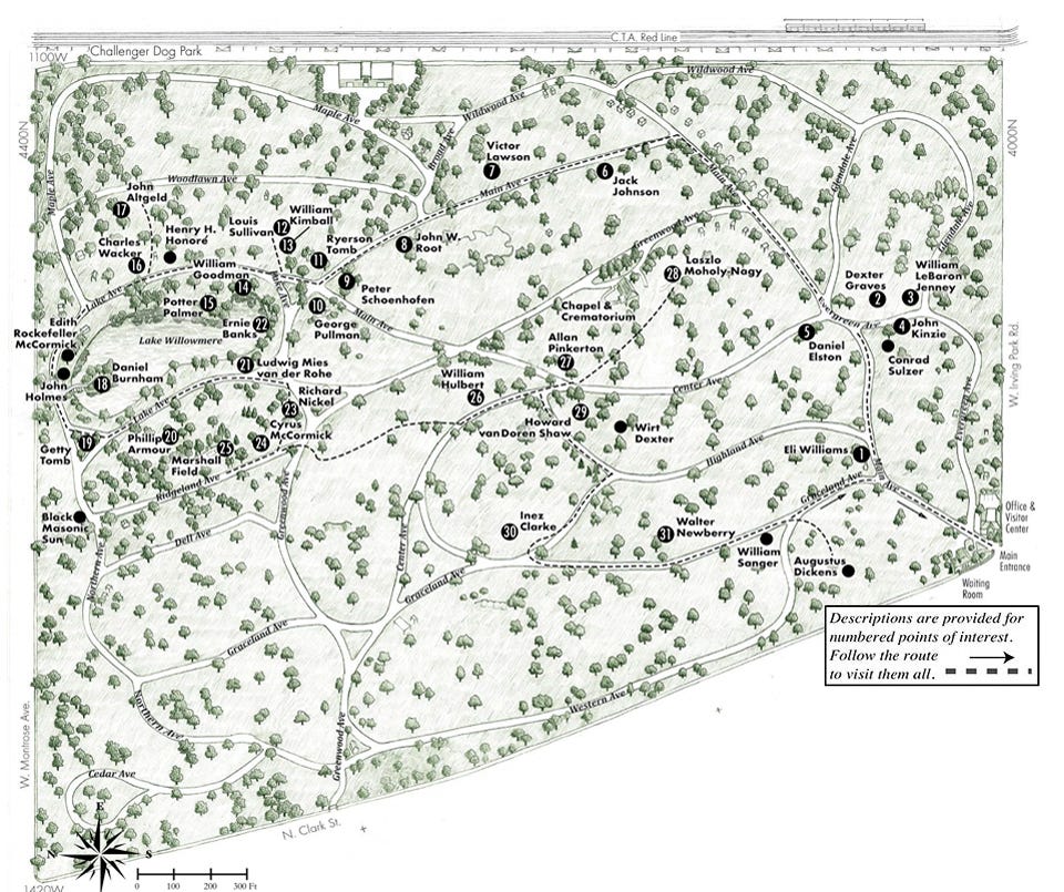 Eternally Silent Cemeteries. Graceland Cemetery and Ambiance | by Zoe K ...