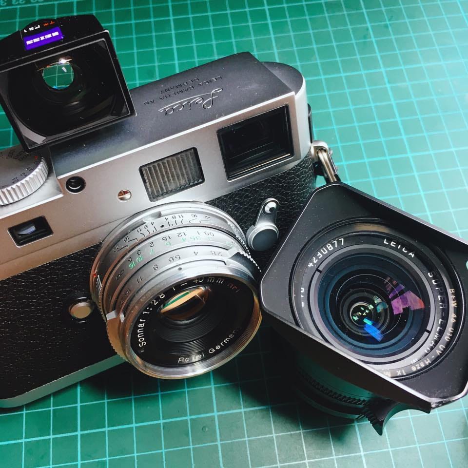 Rollei 40mm f/2.8 HFT Sonnar LTM — Rollei 35s under digitization ...