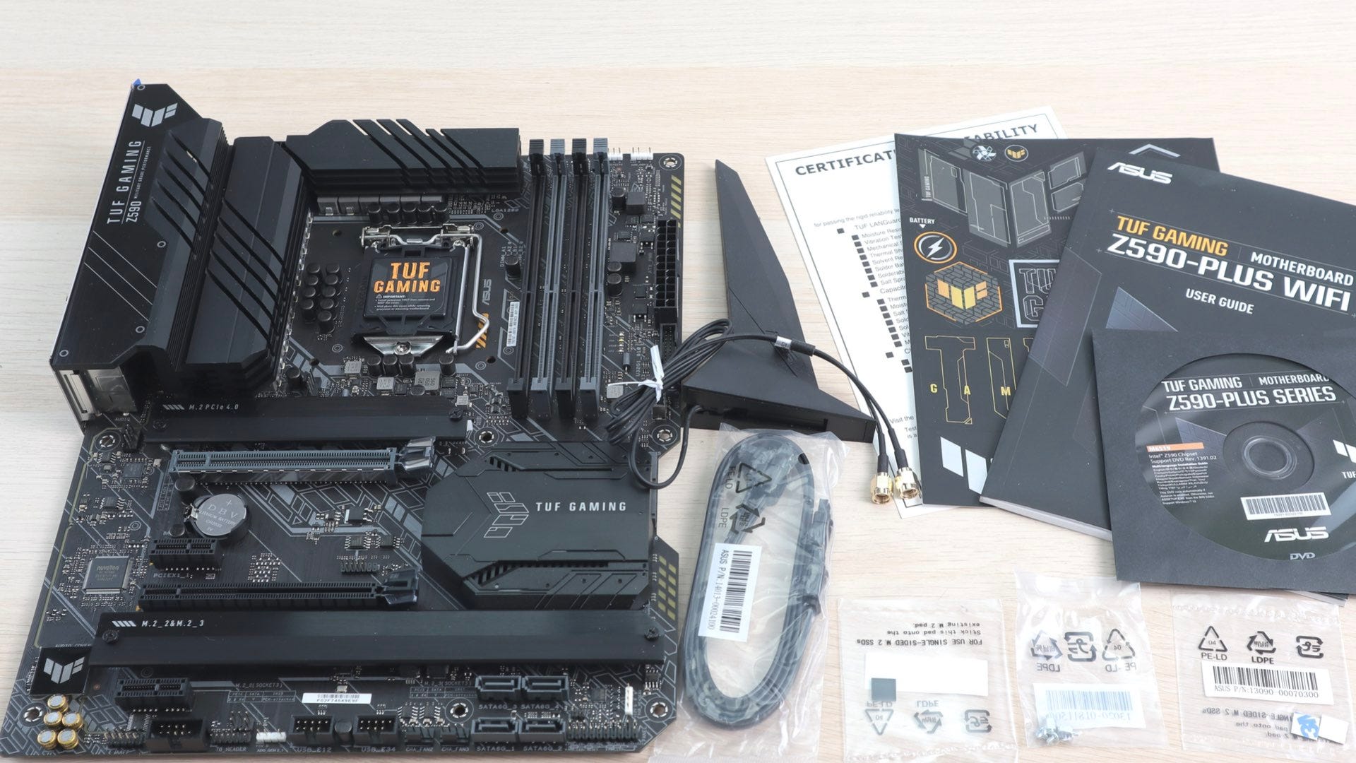 3C／供電給足　表現不俗！ASUS TUF GAMING Z590 PLUS WIFI